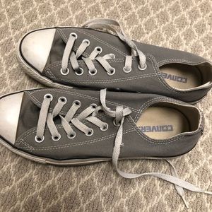 Converse grey sneakers. Size 7.5